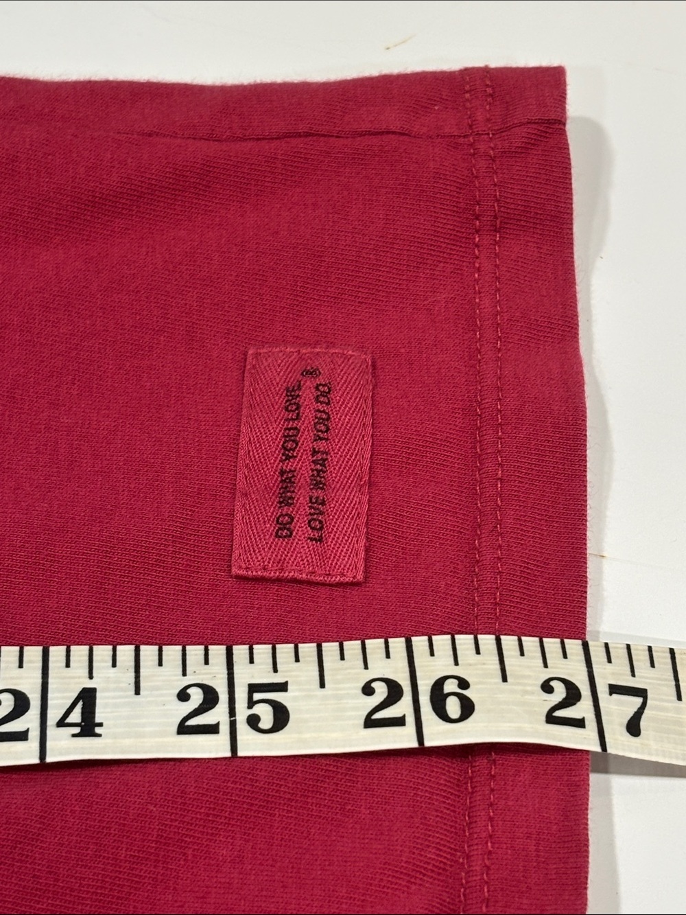 Life Is Good Deep Raspberry Long-Sleeve Tee with Cat Shadow - Picture 8 of 8